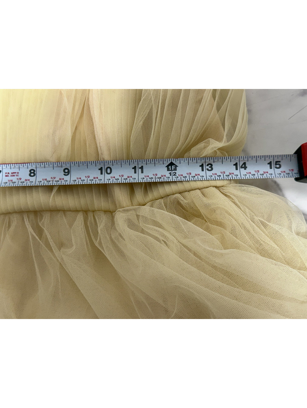 Nikita Mhaisalkar Strapless Embroidered Tulle Dress Size 14 NEW WITH TAGS - Picture 15 of 15
